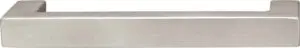 Hafele America Company Matte Nickel Cabinetry Handle - 100.45.051