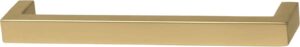 Hafele America Company Matte Gold Cabinetry Handle - 111.95.104