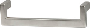 Hafele America Company Matte Nickel Cabinetry Handle - 111.95.122