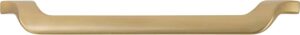 Hafele America Company Matte Gold Cabinetry Handle - 111.95.154