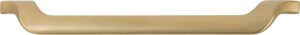 Hafele America Company Matte Gold Cabinetry Handle - 111.95.154