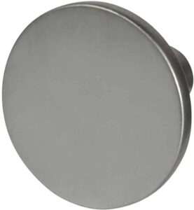 Hafele America Company Matte Nickel Cabinetry Knob - 111.95.172