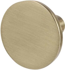 Hafele America Company Matte Gold Cabinetry Knob - 111.95.174