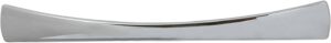 Hafele America Company Polished Chrome Cabinetry Handle - 111.95.180