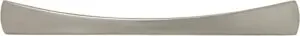 Hafele America Company Matte Nickel Cabinetry Handle - 111.95.182