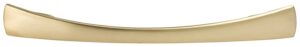 Hafele America Company Matte Gold Cabinetry Handle - 111.95.184