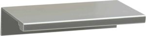 Hafele America Company Matte Nickel Cabinetry Handle - 111.95.250