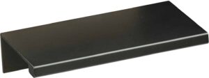 Hafele America Company Black Cabinetry Handle - 111.95.320