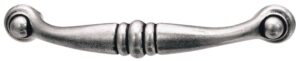 Hafele America Company Pewter Cabinetry Handle - 121.90.912