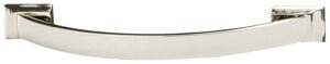 Hafele America Company Polished Nickel Cabinetry Handle - 133.50.191