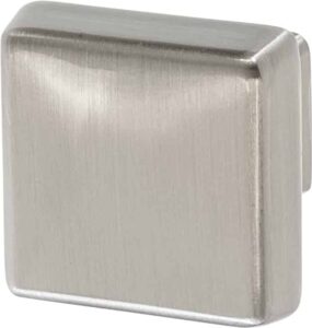 Hafele America Company Matte Nickel Cabinetry Knob - 133.50.229