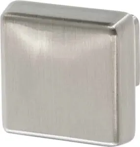 Hafele America Company Matte Nickel Cabinetry Knob - 133.50.229