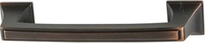 Hafele America Company Oil Rubbed Bronze Cabinetry Handle - 133.50.349