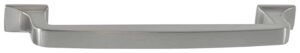 Hafele America Company Matte Nickel Cabinetry Handle - 133.50.608