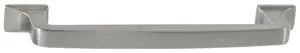 Hafele America Company Matte Nickel Cabinetry Handle - 133.50.608