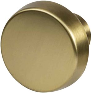 Hafele America Company Matte Gold Cabinetry Knob - 133.53.057