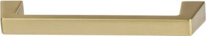 Hafele America Company Matte Gold Cabinetry Handle - 133.53.064