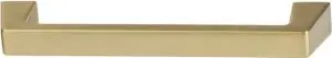 Hafele America Company Matte Gold Cabinetry Handle - 133.53.064