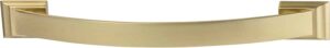 Hafele America Company Matte Gold Cabinetry Handle - 133.53.088