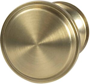 Hafele America Company Matte Gold Cabinetry Knob - 133.53.218