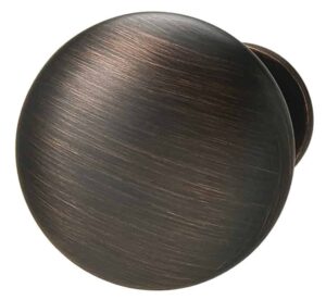 Hafele America Company Oil Rubbed Bronze Cabinetry Knob - 134.06.101