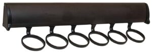 Hafele America Company Rack Blackish Scarf Rack - 807.67.123