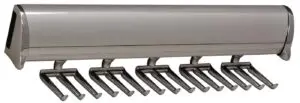 Hafele America Company Polished Chrome Tie Rack - 807.67.201