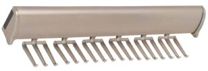 Hafele America Company Matte Nickel Tie Rack - 807.67.601