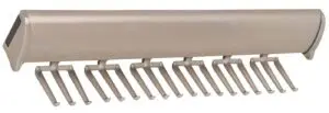 Hafele America Company Matte Nickel Tie Rack - 807.67.601