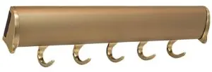 Hafele America Company Rack Matte Gold Belt Rack - 807.67.911