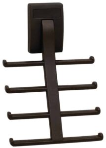 Hafele America Company Blackish Waterfall Tie Rack - 807.69.100